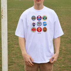 Crystal Palace Beer Mats Oversized T-Shirt