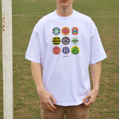 Watford Beer Mats Oversized T-Shirt