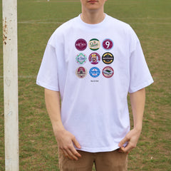 West Ham Beer Mats 1st Edition Oversized T-Shirt