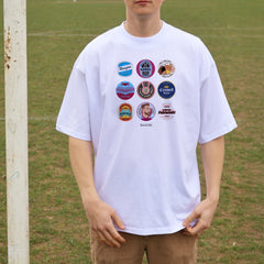West Ham Beer Mats 2nd Edition Oversized T-Shirt