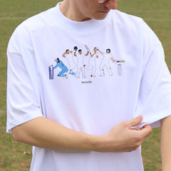England Cricket Players Oversized T-Shirt