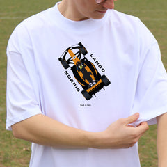 Lando Norris From Above Oversized T-Shirt