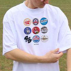 F1 Legends Beer Mats Oversized T-Shirt