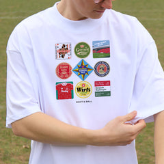 Liverpool Beer Mats Oversized T-Shirt