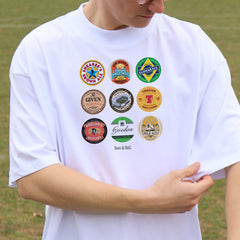 Newcastle Beer Mats Oversized T-Shirt