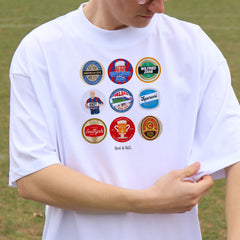 Crystal Palace Beer Mats Oversized T-Shirt