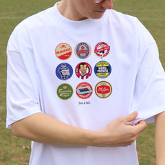 Southampton Beer Mats Oversized T-Shirt