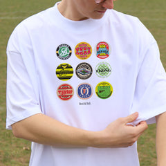 Watford Beer Mats Oversized T-Shirt