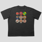 Middlesbrough Beer Mats Oversized T-Shirt