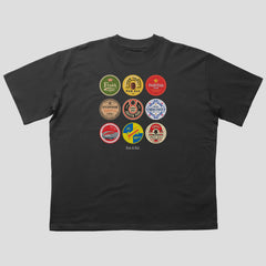 Brentford Beer Mats Oversized T-Shirt