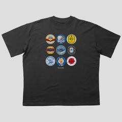 Brighton Beer Mats Oversized T-Shirt