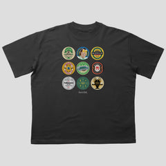 Celtic Beer Mats Oversized T-Shirt