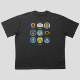 Everton Beer Mats Oversized T-Shirt