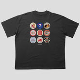 Man United Beer Mats Oversized T-Shirt