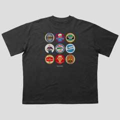 Crystal Palace Beer Mats Oversized T-Shirt