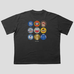 Rangers Beer Mats Oversized T-Shirt