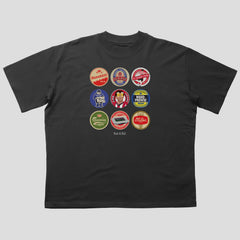 Southampton Beer Mats Oversized T-Shirt