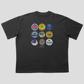 North London Whites Beer Mats Oversized T-Shirt