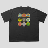 Watford Beer Mats Oversized T-Shirt