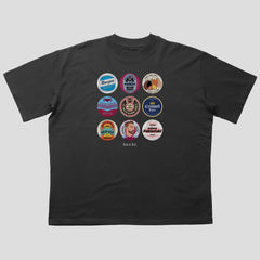 West Ham Beer Mats 2nd Edition Oversized T-Shirt