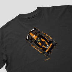 Lando Norris From Above Oversized T-Shirt