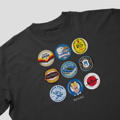 Brighton Beer Mats Oversized T-Shirt