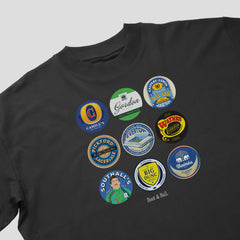 Everton Beer Mats Oversized T-Shirt