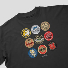 Fulham Beer Mats Oversized T-Shirt