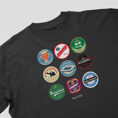 Leicester Beer Mats Oversized T-Shirt
