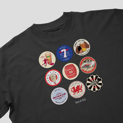 Man United Beer Mats Oversized T-Shirt