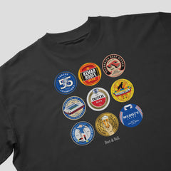 Rangers Beer Mats Oversized T-Shirt