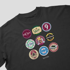West Ham Beer Mats 1st Edition Oversized T-Shirt