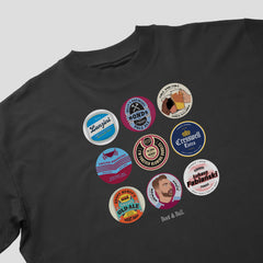 West Ham Beer Mats 2nd Edition Oversized T-Shirt