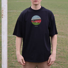 Kop End Pale Liverpool Beer Mat Oversized T-Shirt