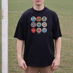 Man City Beer Mats Oversized T-Shirt