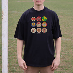Middlesbrough Beer Mats Oversized T-Shirt