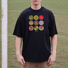 Brentford Beer Mats Oversized T-Shirt