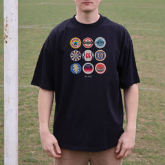 England Football Beer Mats Oversized T-Shirt