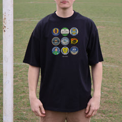 Everton Beer Mats Oversized T-Shirt