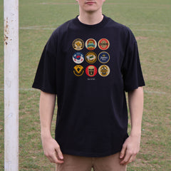 Wolves Beer Mats Oversized T-Shirt