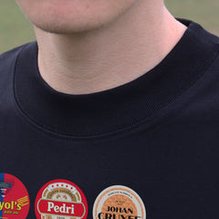 Barcelona Beer Mats Oversized T-Shirt