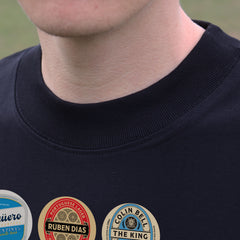 Man City Beer Mats Oversized T-Shirt