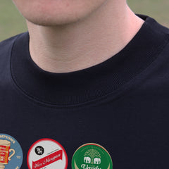 Leicester Beer Mats Oversized T-Shirt