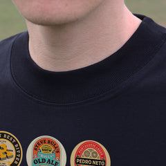Wolves Beer Mats Oversized T-Shirt