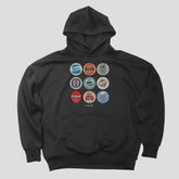Man City Beer Mats Hoodie