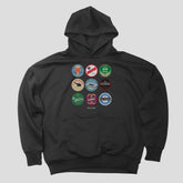 Leicester Beer Mats Hoodie