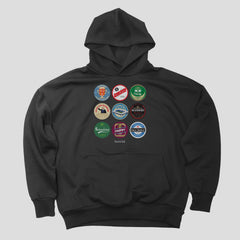 Leicester Beer Mats Hoodie