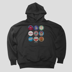 Aston Villa Beer Mats Hoodie