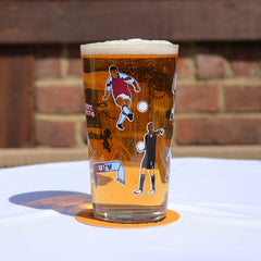 Aston Villa Pint Glass