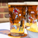Aston Villa Pint Glass